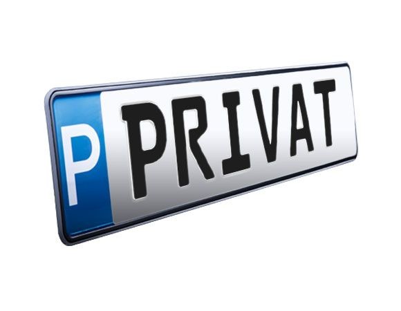 Parkplatz-Kennzeichen PRIVAT